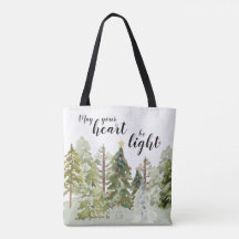 Russe Vert aquarelle Forêt Pin Arbre Noël