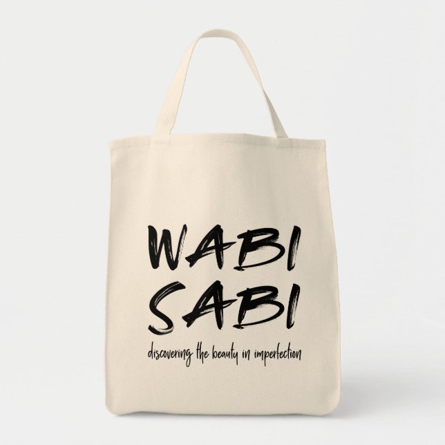 Tote Bag Sabi de Wabi (Devant)
