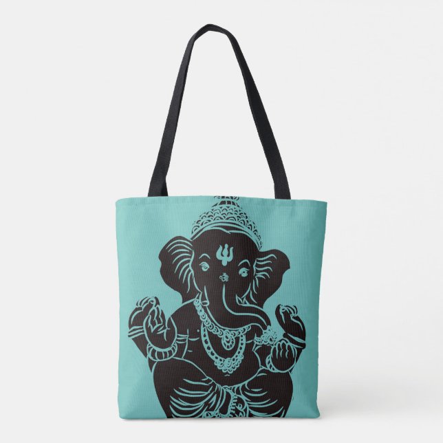 Tote Bag Sac/Fourre-tout de Ganesh (Dos)