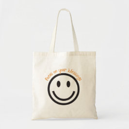 Tote Bag Sac-Foyer positif de message sur vos bénédictions