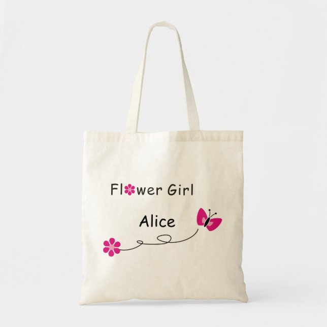 Tote Bag Sac-papillon de demoiselle de honneur (Devant)