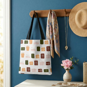 Tote Bag Sacoche cadeau motif moderne et coloré