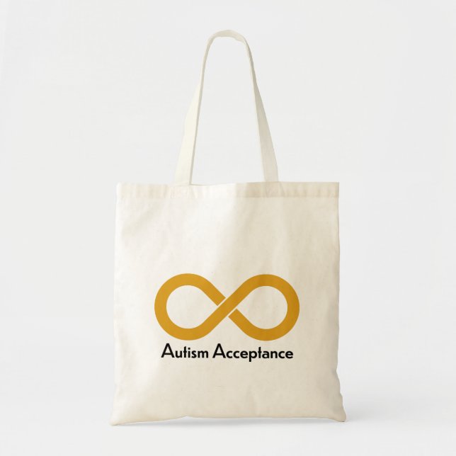 Tote Bag Sacoche d'acceptation de l'autisme (Devant)