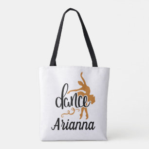 Tote Bag Sacoche de danse personnalisée fourre-tout