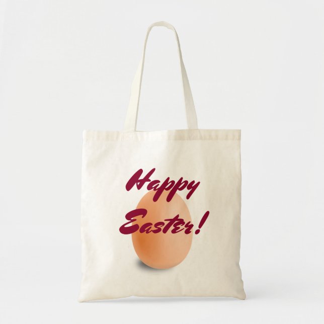 Tote Bag Sacoche d'oeufs de Pâques sur mesure (Devant)