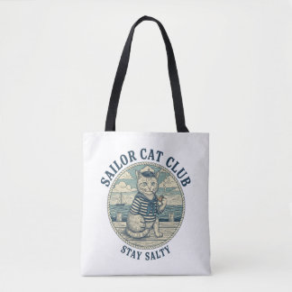 Tote Bag Sailor Cat Club