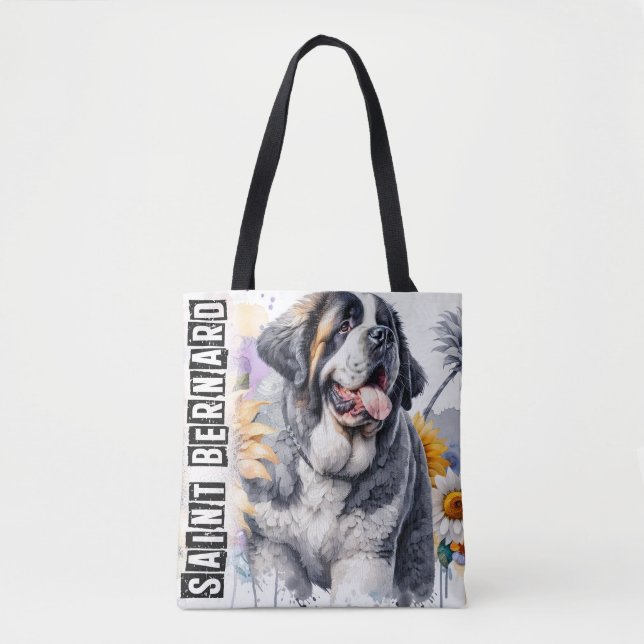 Tote Bag Saint Bernard (Devant)