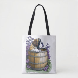 Tote Bag Saint Bernard Dog