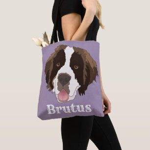 Tote Bag Saint Bernard personnalisé