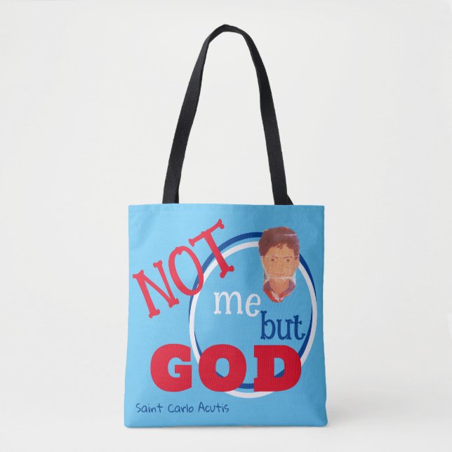 Tote Bag Saint-Carlo Acutis (Devant)