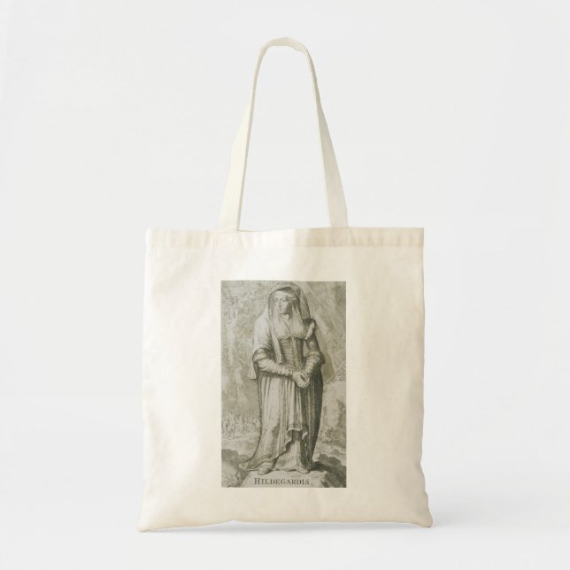 Tote Bag Saint Hildegard de Bingen (Devant)