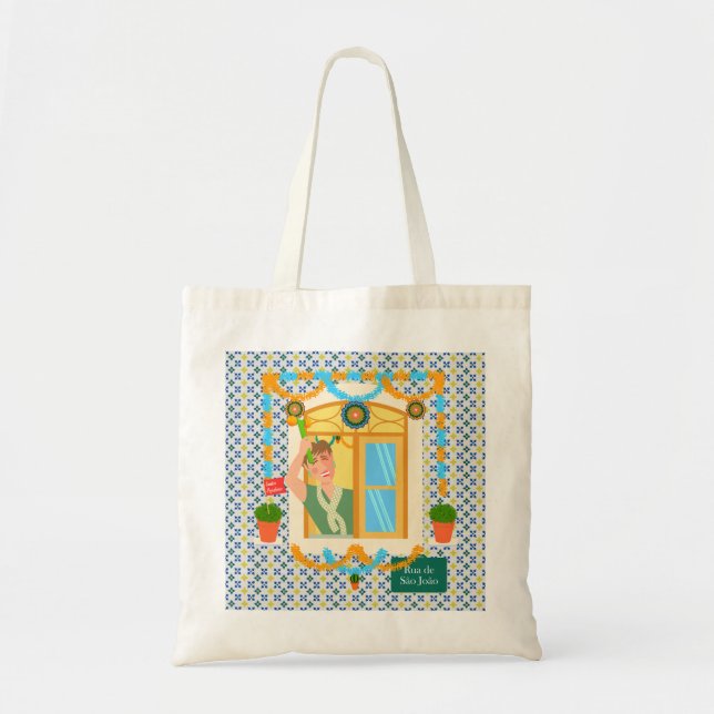 Tote Bag Saint John Portugais Festa Voisin (Devant)