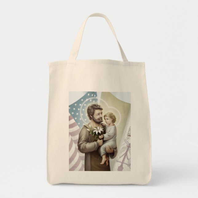 Tote Bag Saint Joseph le Protecteur (Devant)