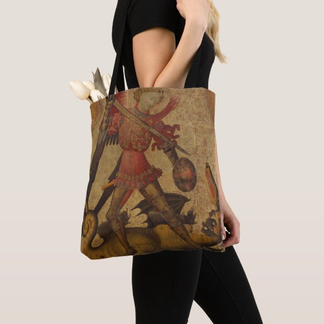 Tote Bag Saint Michael et le Dragon (De près)