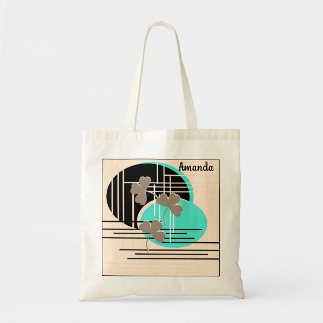 Tote Bag Saint Patrick, abstraction (Devant)