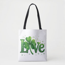 Tote Bag Saint Patrick's Day Amour Shamrock