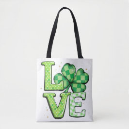 Tote Bag Saint Patrick's Day Love Green Irish