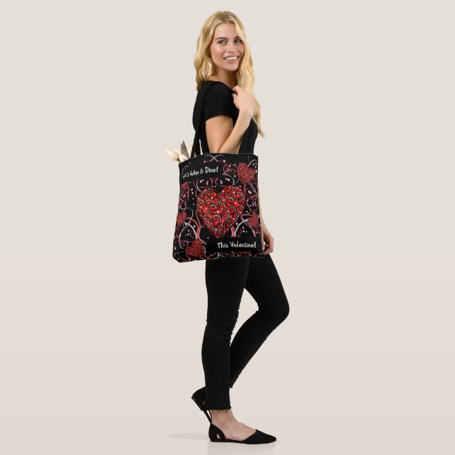 TOTE BAG SAINT-VALENTIN   (Sur le modèle)