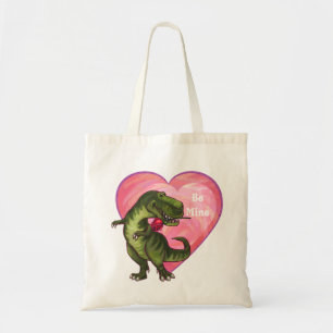 Tote Bag Saint Valentin Tyrannosaurus