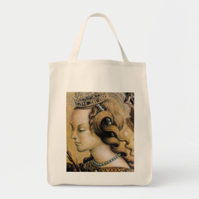 Tote Bag Sainte-Catherine d'Alexandrie (Devant)