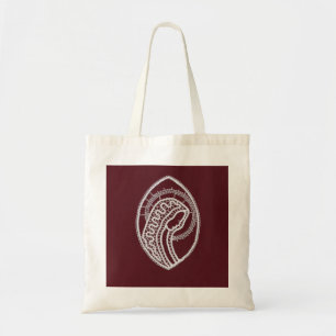 Tote Bag Sainte Vierge Marie, dentelle