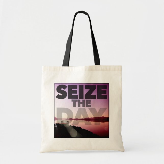 Tote Bag Saisissez le jour (Devant)
