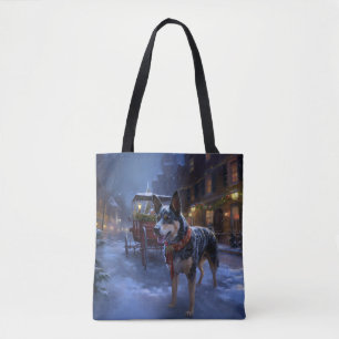 Tote Bag Saison de Noël des bovins australiens