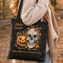 Tote Bag Saison effrayante d'Halloween