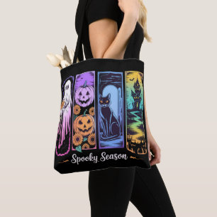 Tote Bag Saison Surnaturelle Pastel Gothique