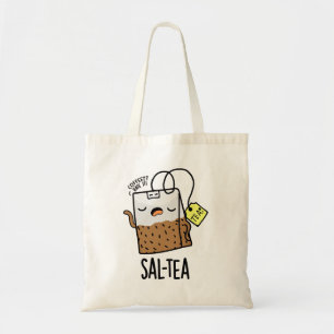 Tote Bag Sal-té Blague de thé drôle