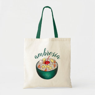 Tote Bag Salade de fruits du marshmallow de noix de coco du
