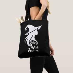 Tote Bag Salem Witch Academy Halloween Wiccan sorcières