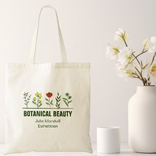 Tote Bag Salon de Spa Botanique Beau et Floral pour Entrepr
