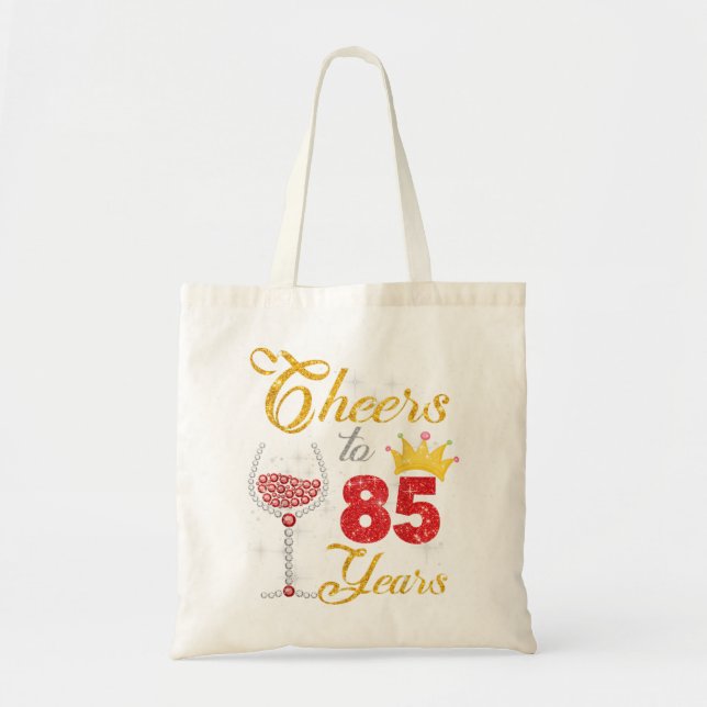 Tote Bag Salutations à 85 Ans 1937 85ème Anniversaire Diama (Devant)
