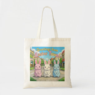 Tote Bag Salutations de la fête de Pâques
