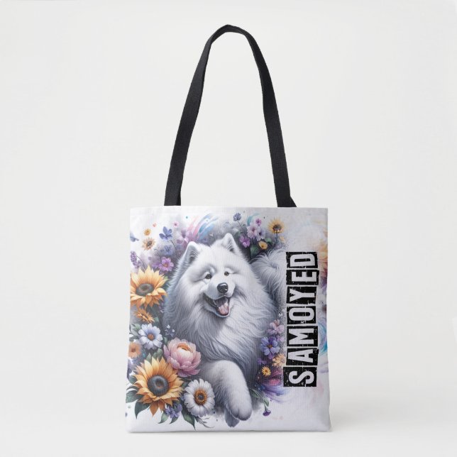 Tote Bag Samoyed (Devant)