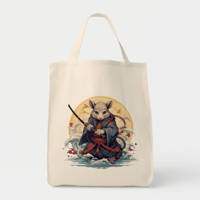 Tote Bag Samurai Rat Women's  Tote Bags (Devant)