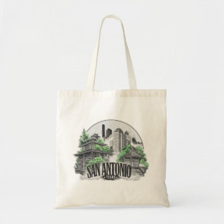 Tote Bag San Antonio City Texas USA