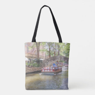 Tote Bag San Antonio River Walk à travers Fourre-tout