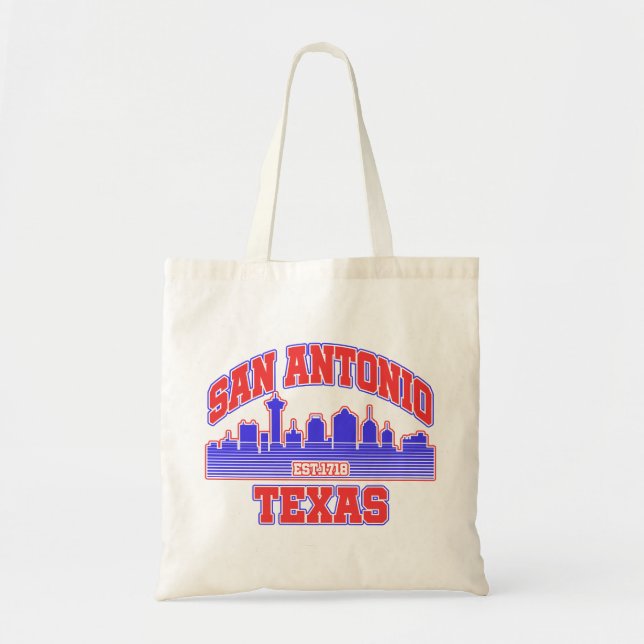 Tote Bag San Antonio, Texas (Devant)