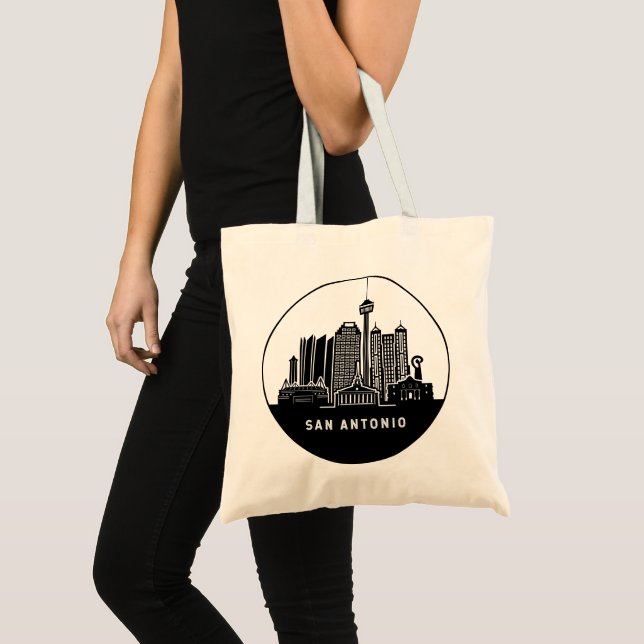 Tote Bag San Antonio Texas (Devant (produit))