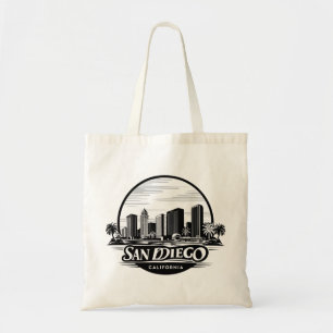 Tote Bag San Diego Skyline Californie