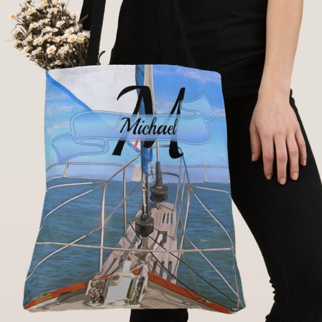 Tote Bag San Francisco Sailing 0869 (Créateur téléchargé)