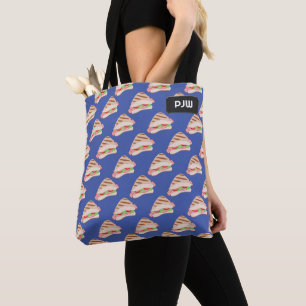 Tote Bag Sandwiches - Bacon laitue tomate - vos initiales