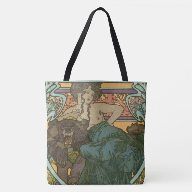 Tote Bag Sans titre par Alphonse Mucha (1902) (Devant)