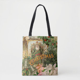 Tote Bag Santa Claus Noël Antiquité Belle Art
