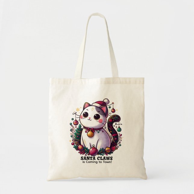 Tote Bag Santa Claws (Devant)