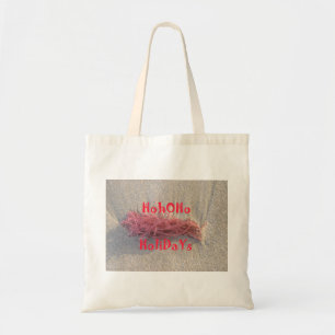 Tote Bag Santa HoHoHo Merry Christmas From Beach colors