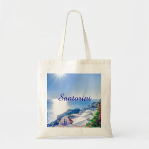 Tote Bag Santorini Grèce