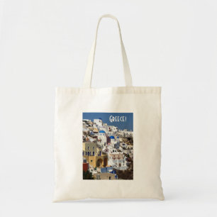 Tote Bag Santorini, Grèce